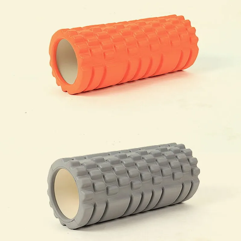 JIKE High Density Muscle Fitness Massage Stick Relax Foam Camo Column Roller Custom Logo Hollow Yoga Back Eva Foam Roller