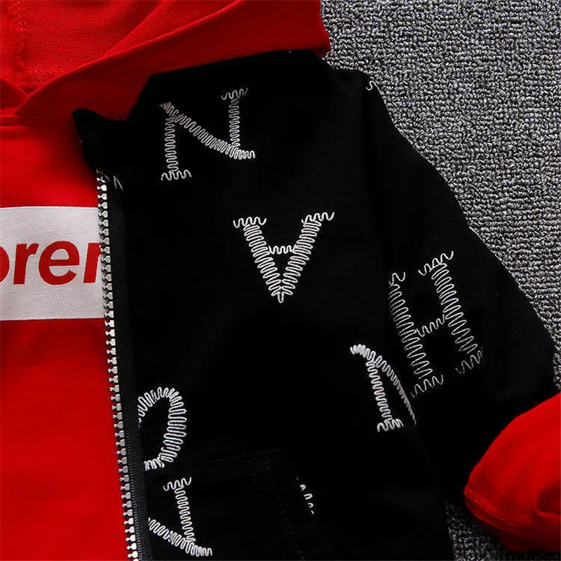 Spring Autumn Winter Baby Clothes Set Children Clothing Warm Suits Kids Baby Boys Jacket+pant 3PCS Child Training Boy Clothes