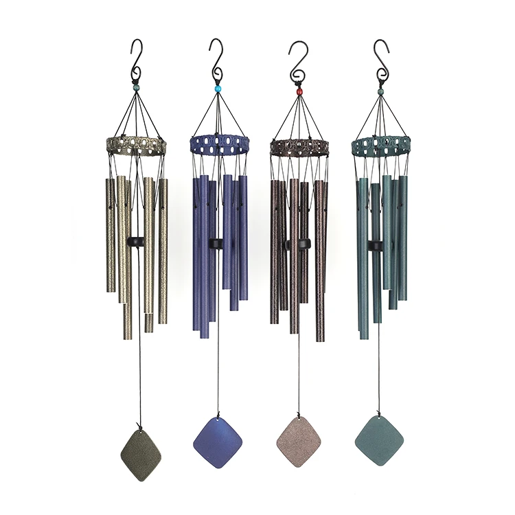 Elegant gift house metal & aluminium wind chimes hanging