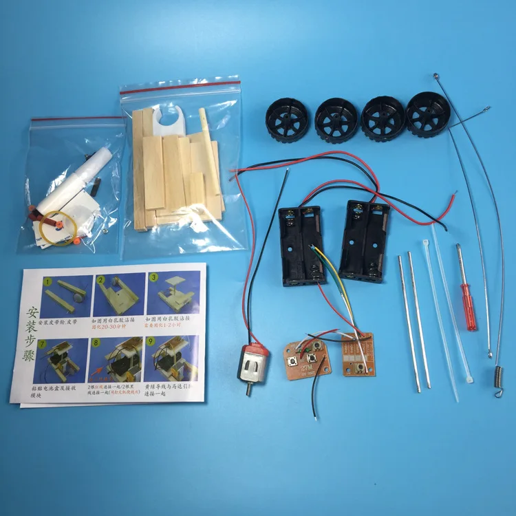 Kids DIY Science Toy Educational Scientific Experiment Kit Hydraulic Lift Table Model Physics School STEM Projects Gift