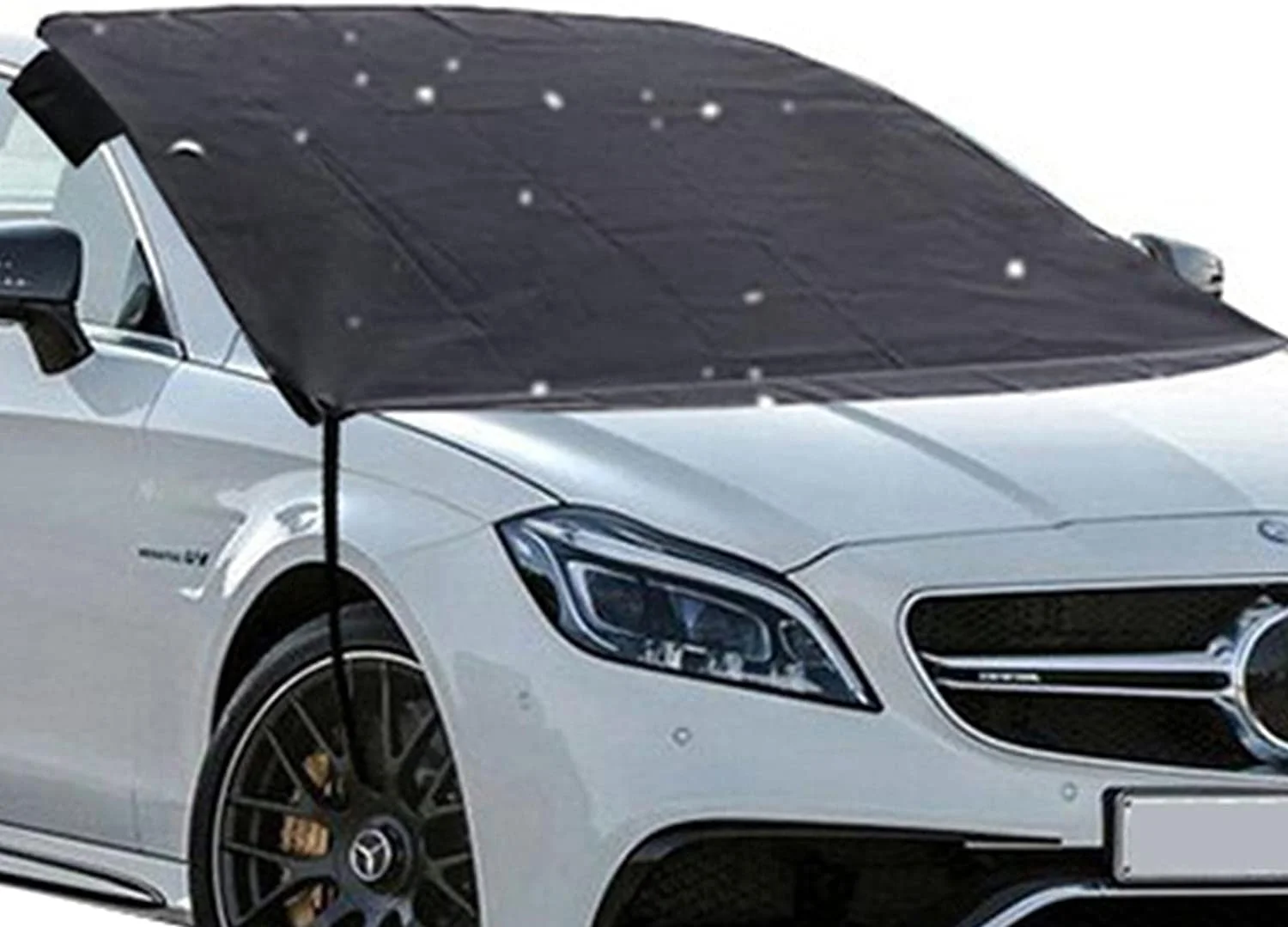 Оптовая продажа портативный 190 т полиэстеровое покрытие для автомобиля лобового стекла от солнца наружного использования