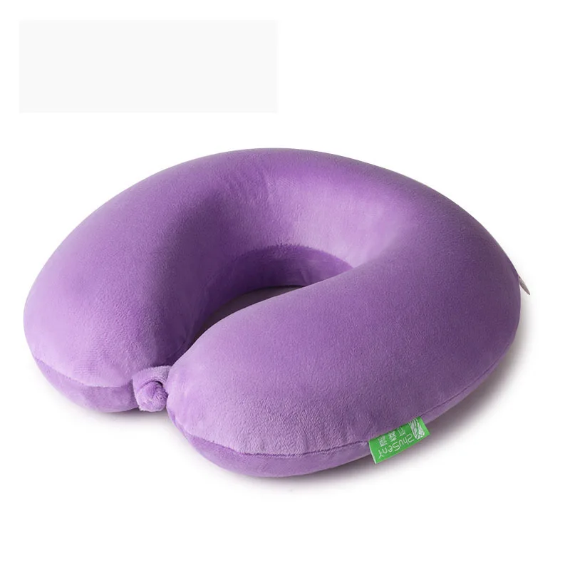 
Reading pillow memory foam neck support u shape pillow travel pillow cushion with soft velour cover 