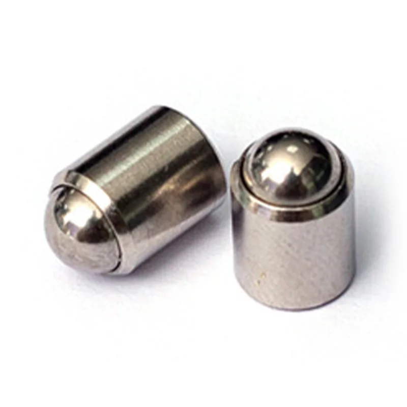 High Quality Customized 304 Stainless Steel Round Press Press Fit Spring Plunger Spring Ball Pin Plunger