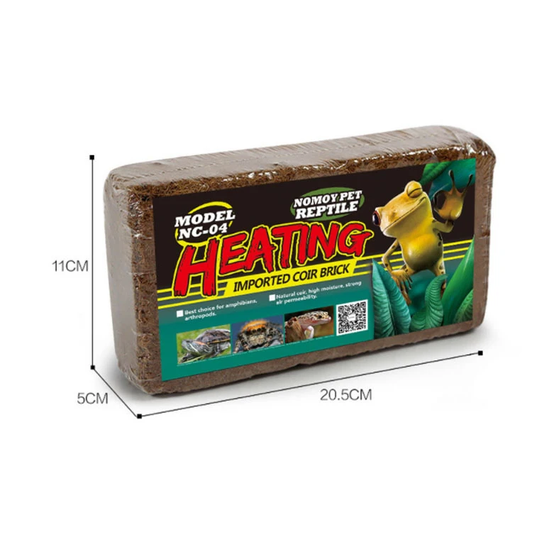 Climbing pet turtle coconut soil factory supply flower nursery Coconut Peat Nutritious Soil
