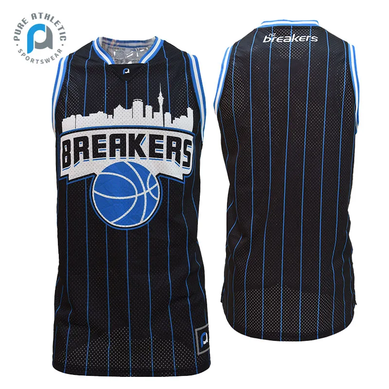 2021 Hot Selling Sublimated Breathable Fast Drying 100% Polyester Custom jersey basketball for AU NZ clients
