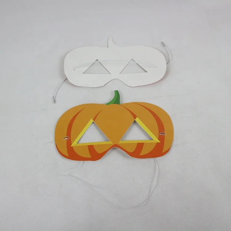 Custom Halloween Kids Party Mask or Custom Printed Paper Mask