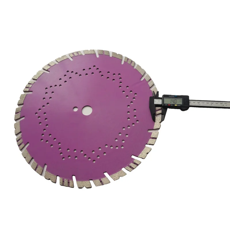 Wear-resistant 350mm marble granite concrete diamond hot-pressed sintering high-frequency welding laser welding segmented s