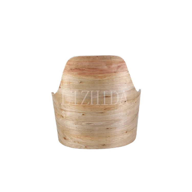 The plywood factory produces natural wood plywood for chair seats