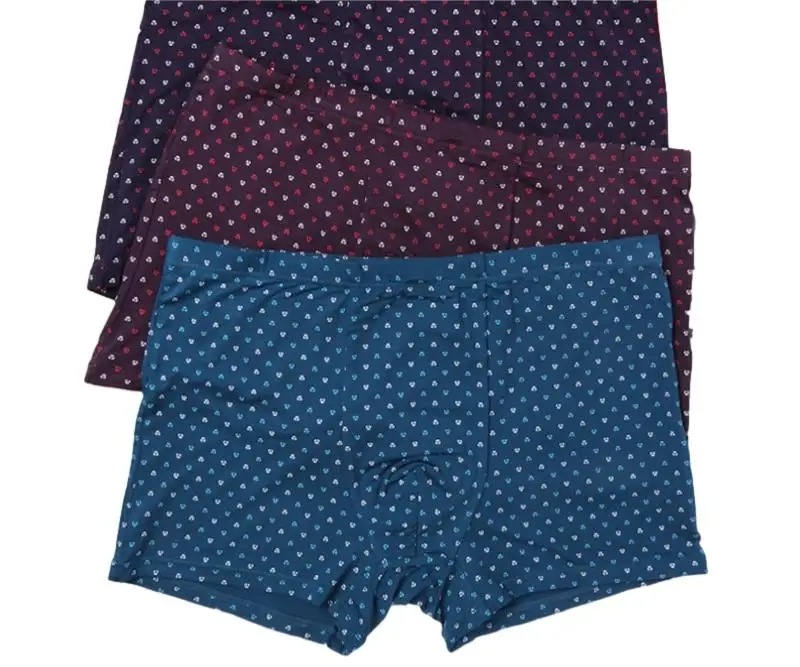 Factory price durable breathable printed boxers for young men