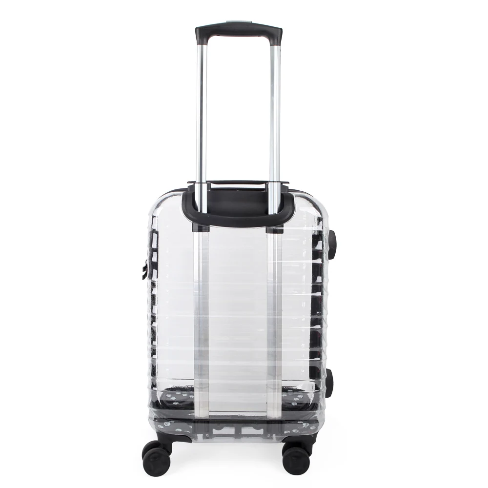 
Hardshell Luggage Manufactorers Custom Luggage Set Transparent all PC Fashion Luggage With High Quality 