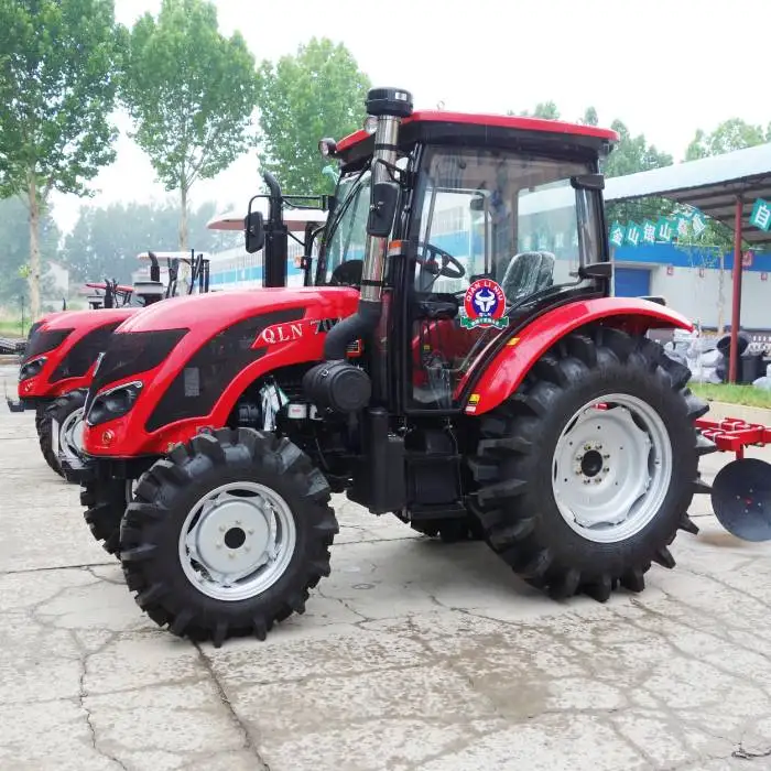 Chalion QB Series 4*4 Wheel Tractor Yto Diesel Engine 70 HP Farm Tractor 4WD QLN-704 Compact Farm Tractor For Sale El Salvador