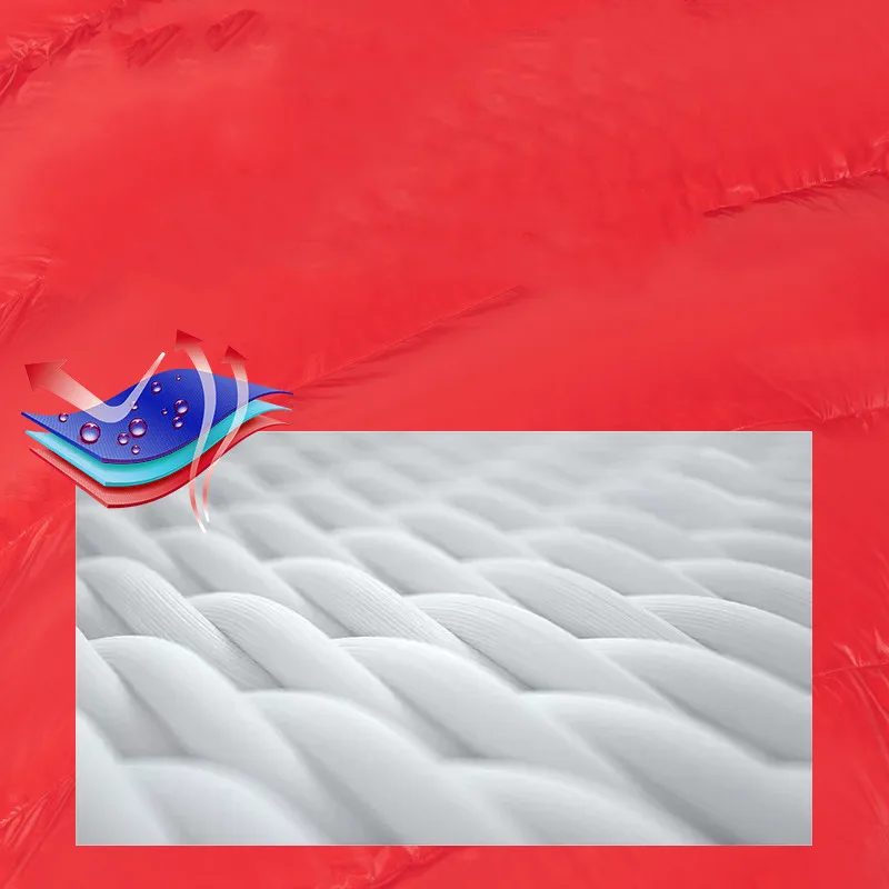 MOBI GARDEN new products outdoor camping single thickened water repellent 800 gray goose down warm sleeping bag