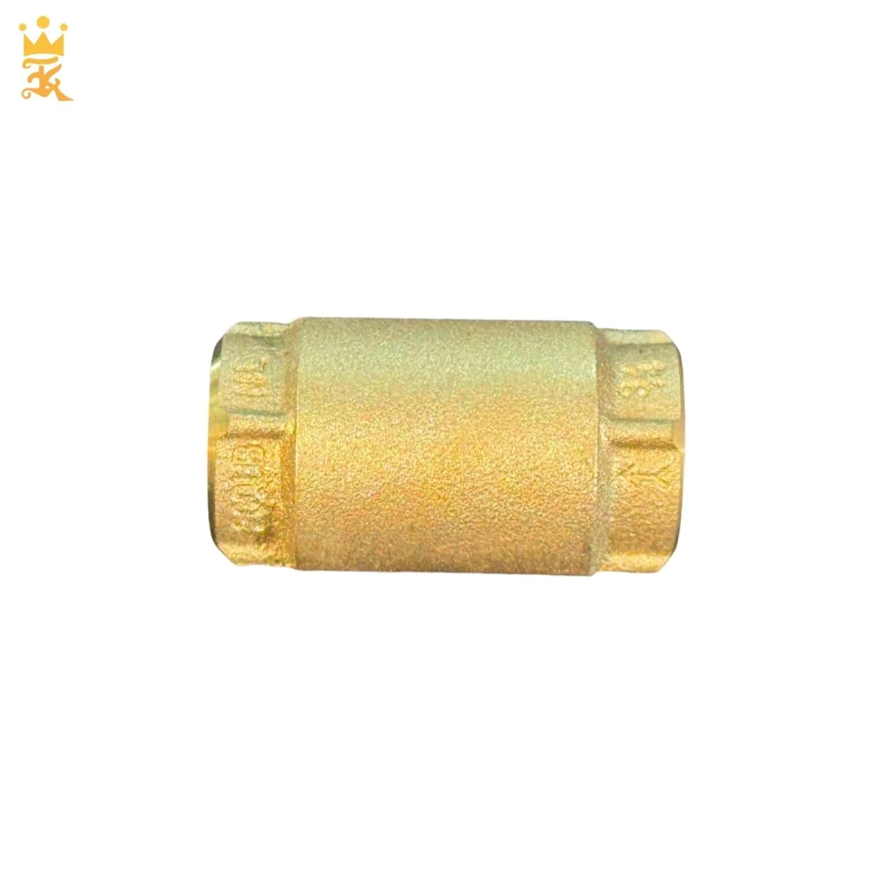 Superior Brass One-Way Valve for Leak Prevention Manual Check Structure for Water Gas Oil High Temperature Media Application