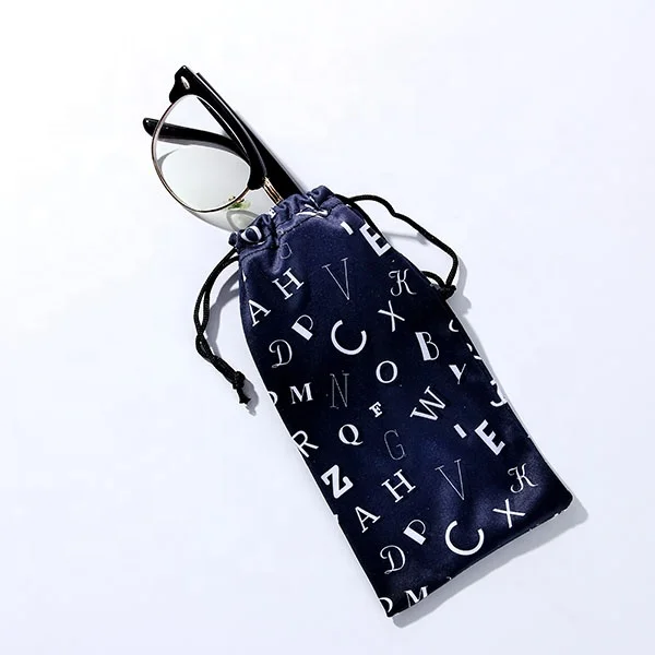High Quality Soft Glasses Case Eyeglasses Pouch Custom Logo Microfiber Sunglasses Bag
