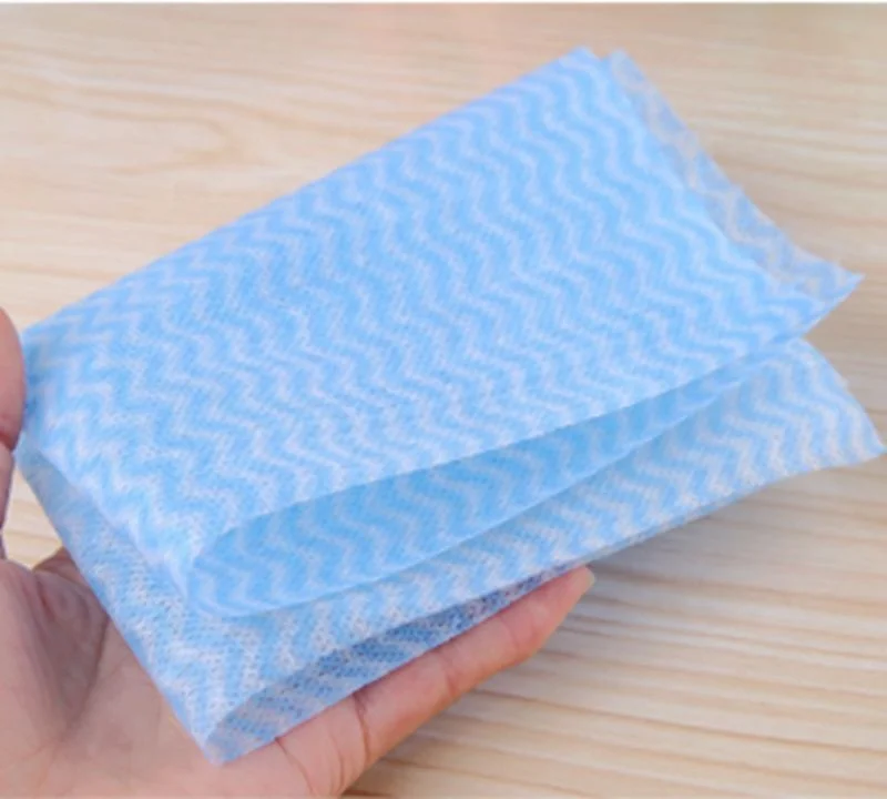Cleaning Products Customized Disposable  Washcloth Towel Kitchen Dish Cleaning Cloth Roll For Household Cleaning Wipes