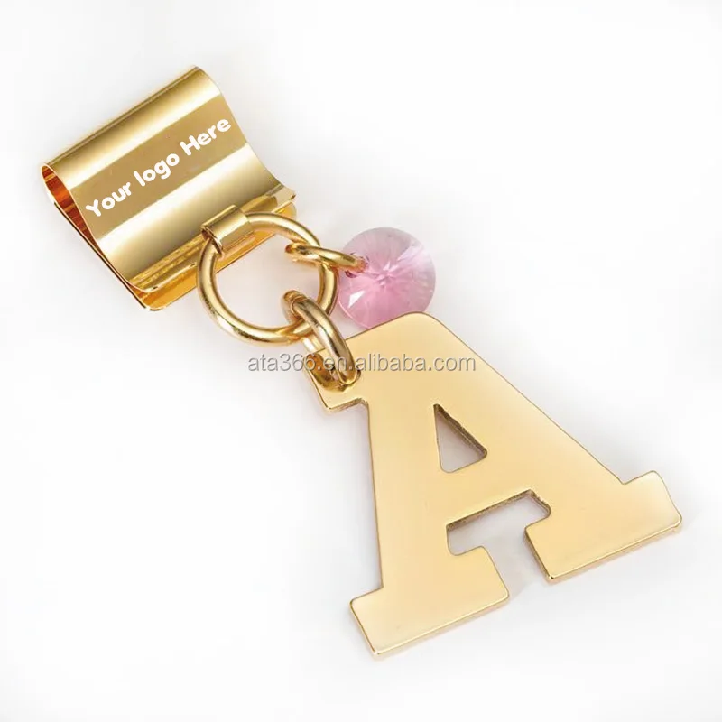 Personalized Accessories Pet Dog Letters Collar Charm Clip Tag Custom Dog Collar Charms New Logo Pet Name Collar Charm