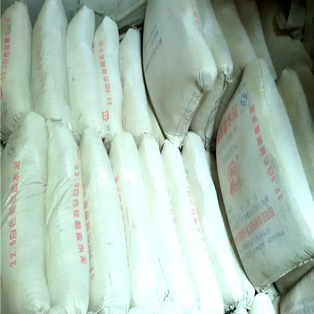 Wholesale high quality white 32.5 42.5 special cement cheap Chinese mix white special cement