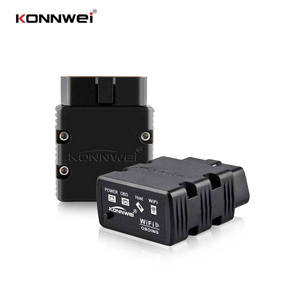  KONNWEI KW902 WIFI ELM327 Auto OBD2 Code Reader Scanner MINI Diagnostic Scan Tool Work For IOS And Android