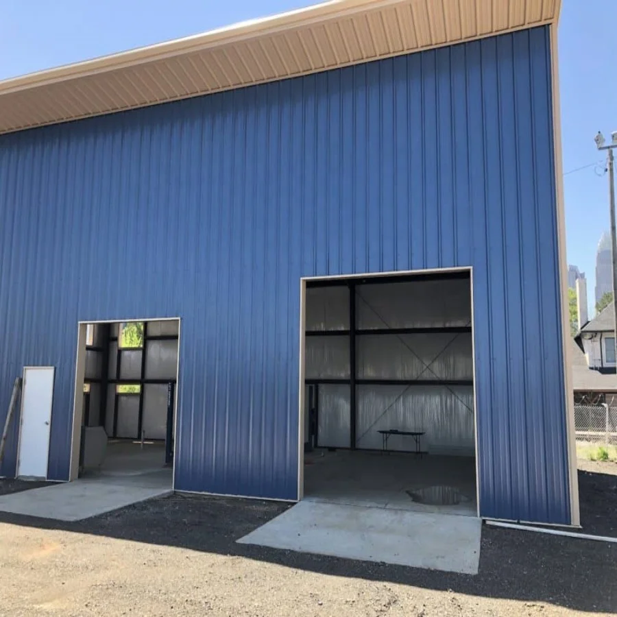 Detachable Quick Build Light Weight Prefabricated Stadium Steel Structure Gym Building