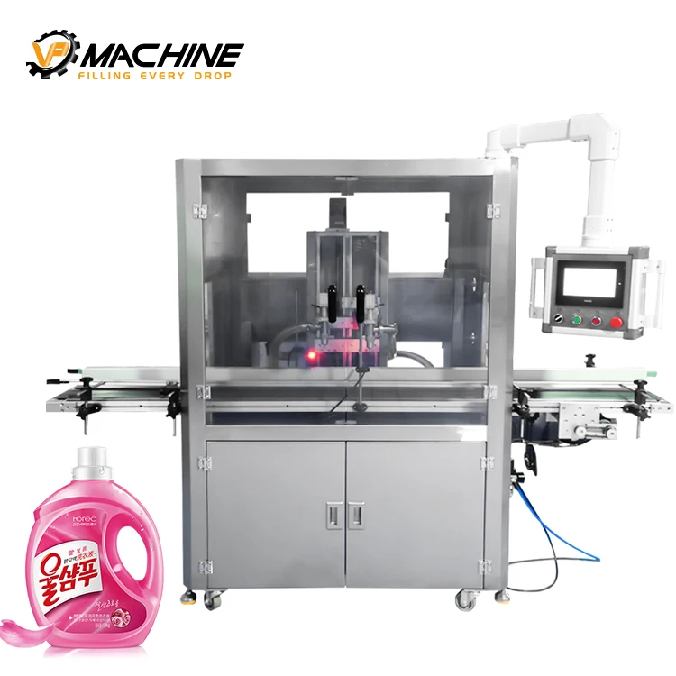 Factory product linear pasta liquid automatic liquid filling machine conveyor