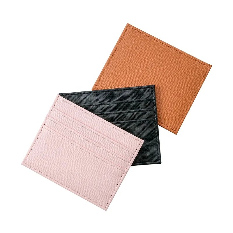 Лидер продаж, кожаный тонкий держатель для кредитных карт