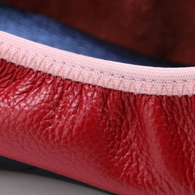 new model classic leather dance shoes ballerina women flat sandals soft sole gym foldable ladies flat shoes