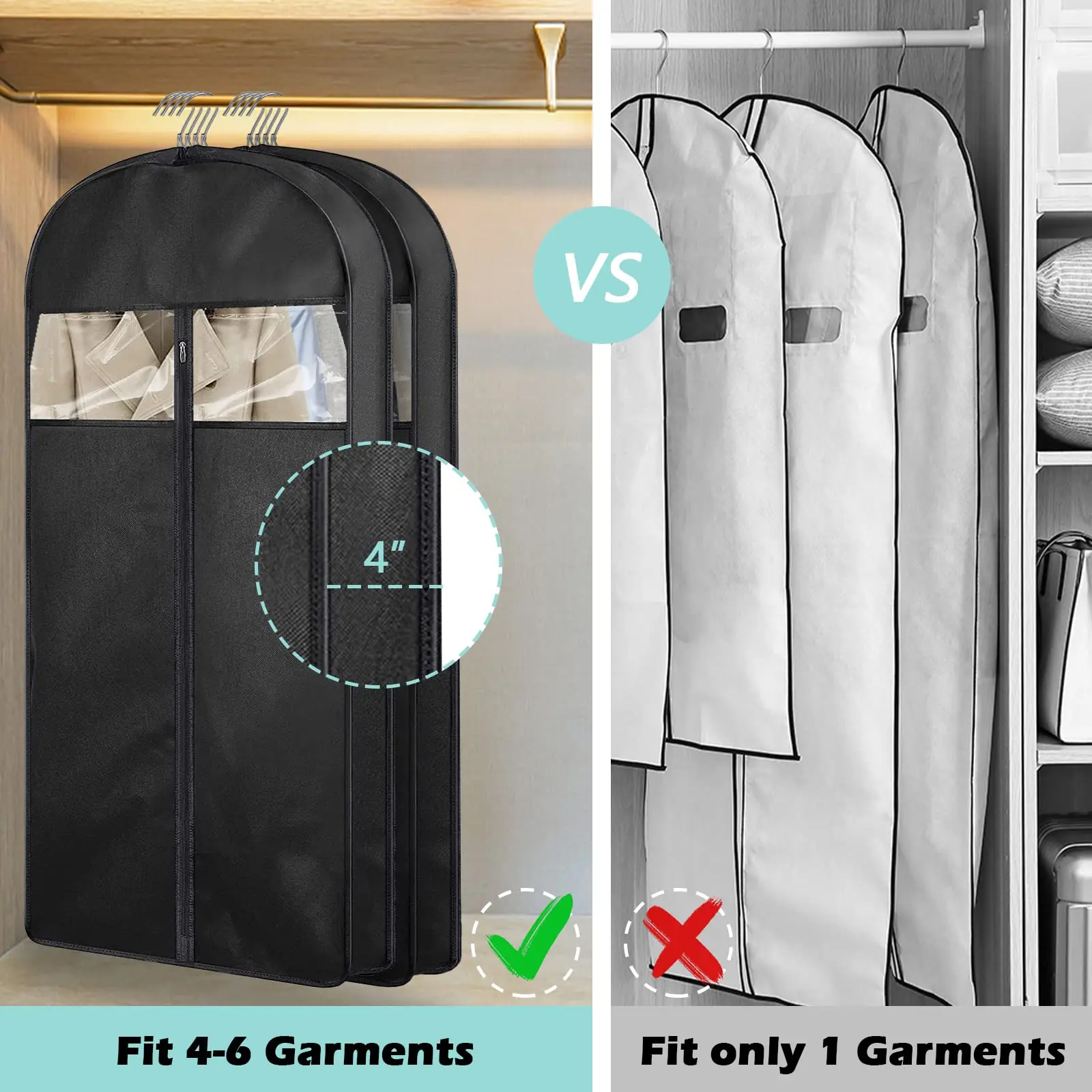 Quick Delivery Factory Wholesale Dustprofor Dress Cover bags Transparent, LDPE Cloth Protector Garment Suit Coat Dust Cover/