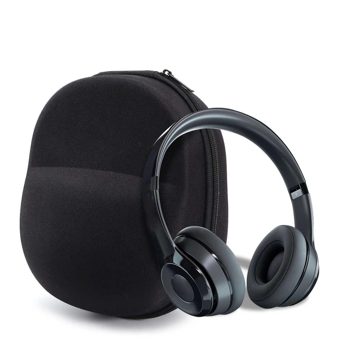 Eva travel headphone storage tool case bag earbud case portable eva foam carrying case storage