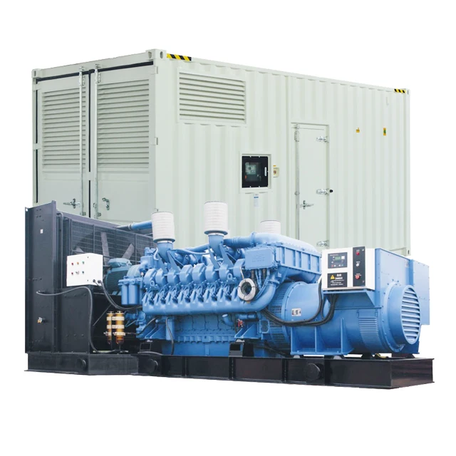 Standby power diesel generator MTU diesel engine 16V4000G63 2500kva 2000kw
