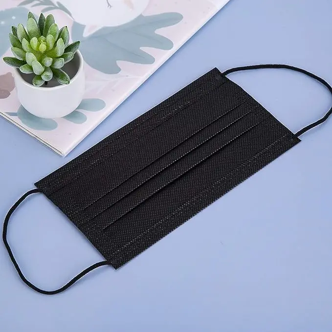 Face Mask / Disposable Facemask 50pcs/box 3 Plys Kid Blue/white/black Adult Customized Non Woven Face Mask EOS Personal Care SGS