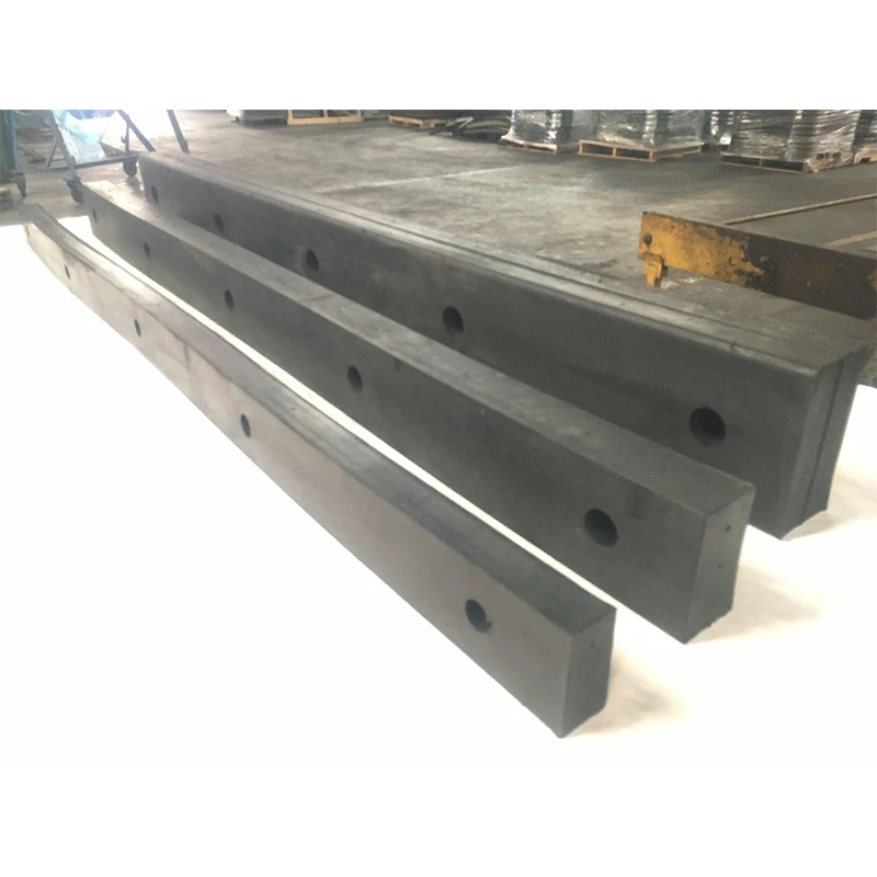 High Quality Factory Price Wholesale Rectangular 100x200MM 2M Dock Bumper for Cargo Space OEM Rubber Loading Bumper Docks