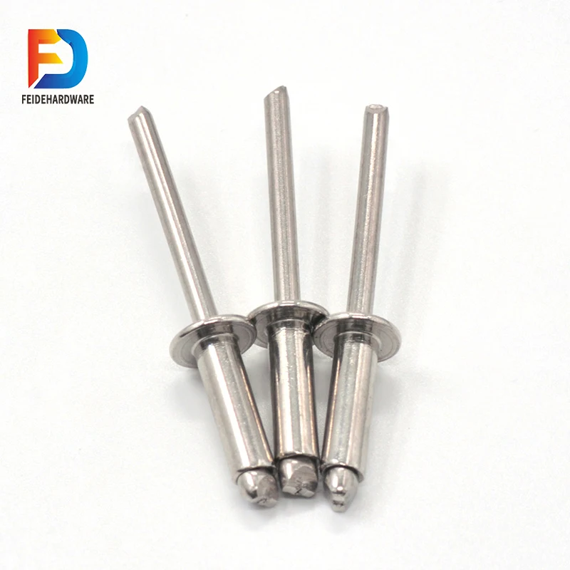 Chinese Manufacturer Custom Domed Head Blind Rivet Stainless Steel 304/316 Pop Blind Rivet
