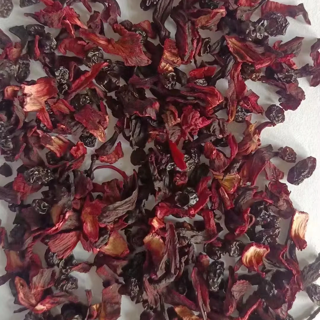 Wholesale High Quality Dried Hibiscus Roselle  fruit combination Tea For Drinking