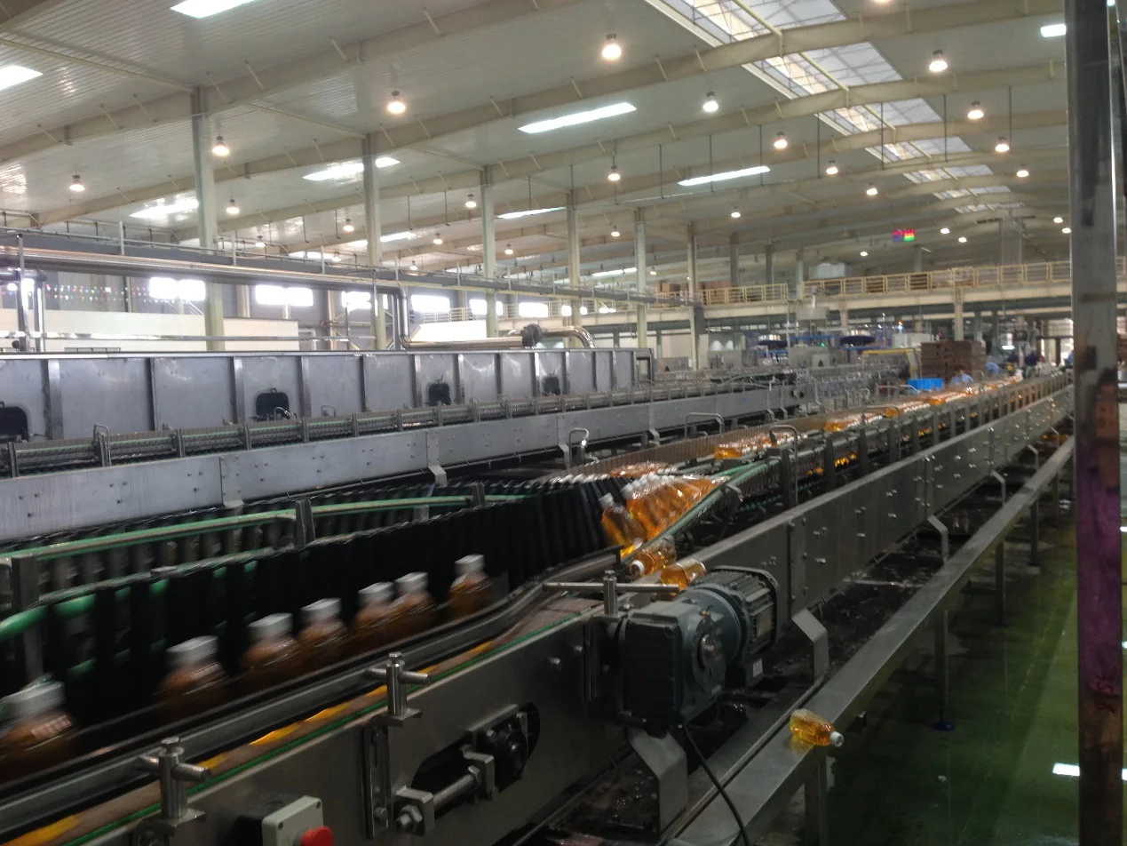 water spraying bottle cooling tunnel for hot filling production line