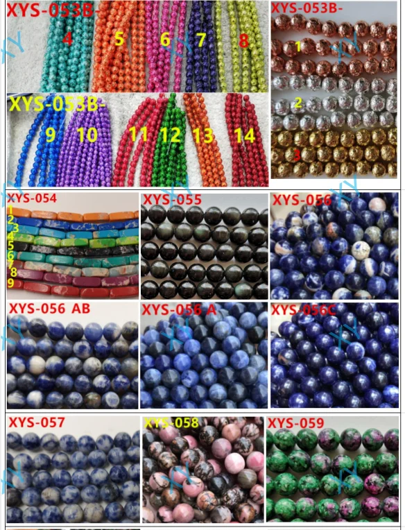 6mm Royal Blue Tiger Eye Stone Beads