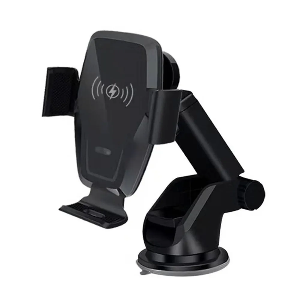
Factory Made 10W QI Wireless Fast Charger Car Phone Holder with Infrared Induction Electronic Auto Clamping Suction Mount K88 