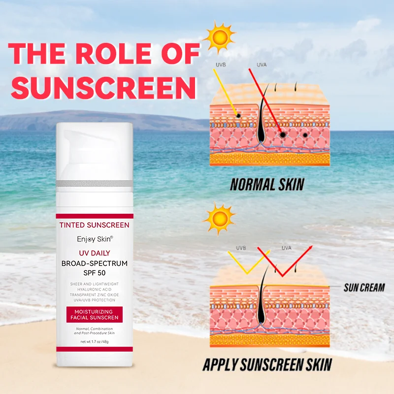 OEM отбеливающий тонированный минеральный увлажняющий крем Sunscreenstick SPF 50 для чувствительной черной сухой кожи веганский ингредиент