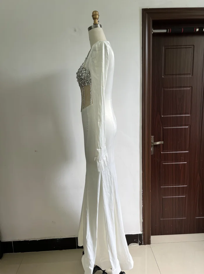 ED2499 Luxury Clothing Fashion For Women Elegant Luxury Prom Evening Dress Mermaid Wedding Dress