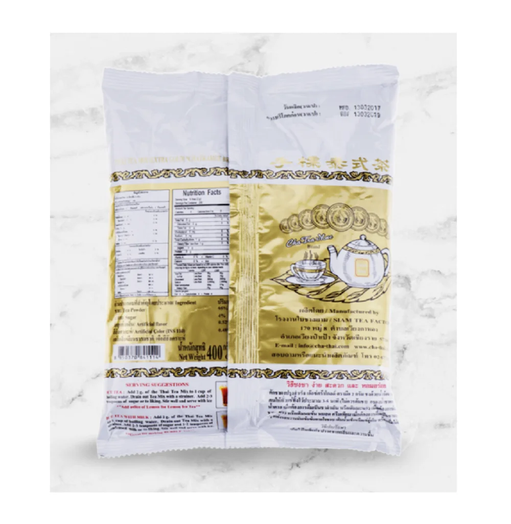 The Premium of Flavor Tea the Thai Herbal Tea Best Deller in Thailand Tea Powder 400g with Best Selling Price