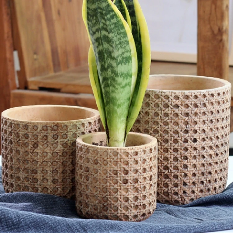 Home decorative balcony bonsai pot indoor outdoor macetas wholesale plant pot