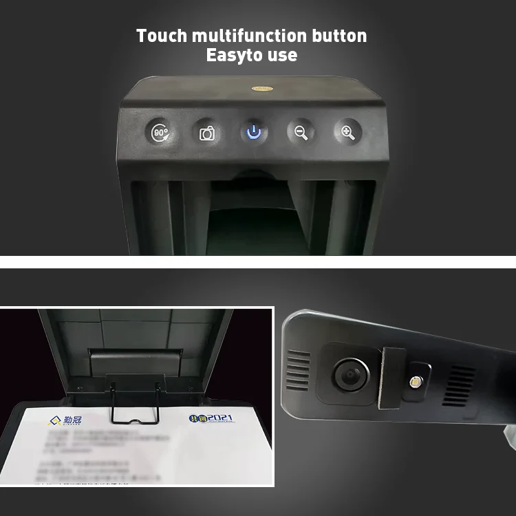 Двойная usb оптическая плоская кровать mini a0/3/4/6 управляющая камера визуализатор запись документов сканер машина автоподача