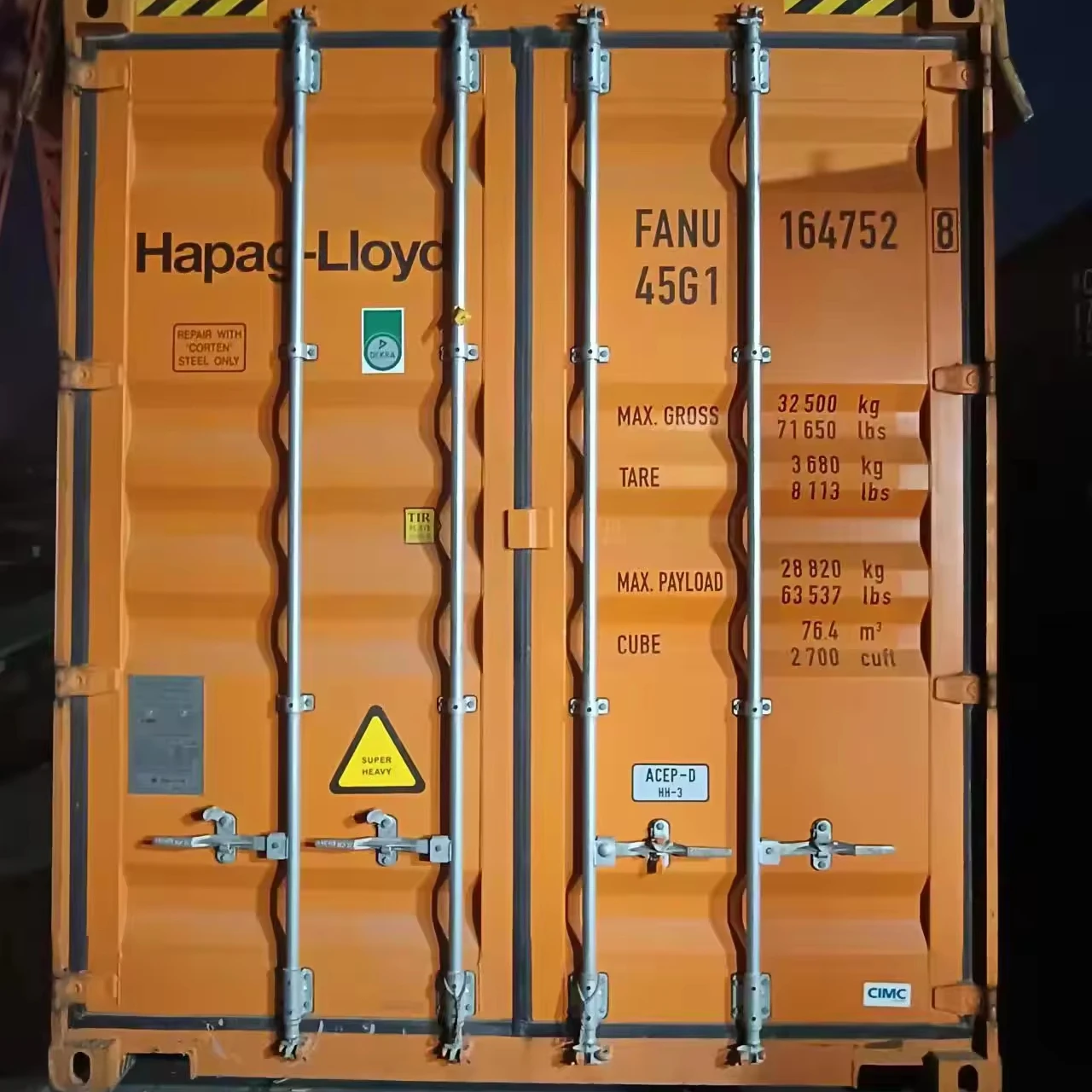 Second Hand 20feet 40feet Transporting Container Used Shipping Container For Sale