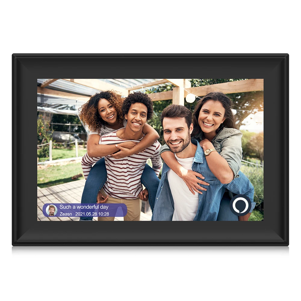 Whale Photo APP WiFi Digital Photo Frame with Alexa Smart Voice Assistant