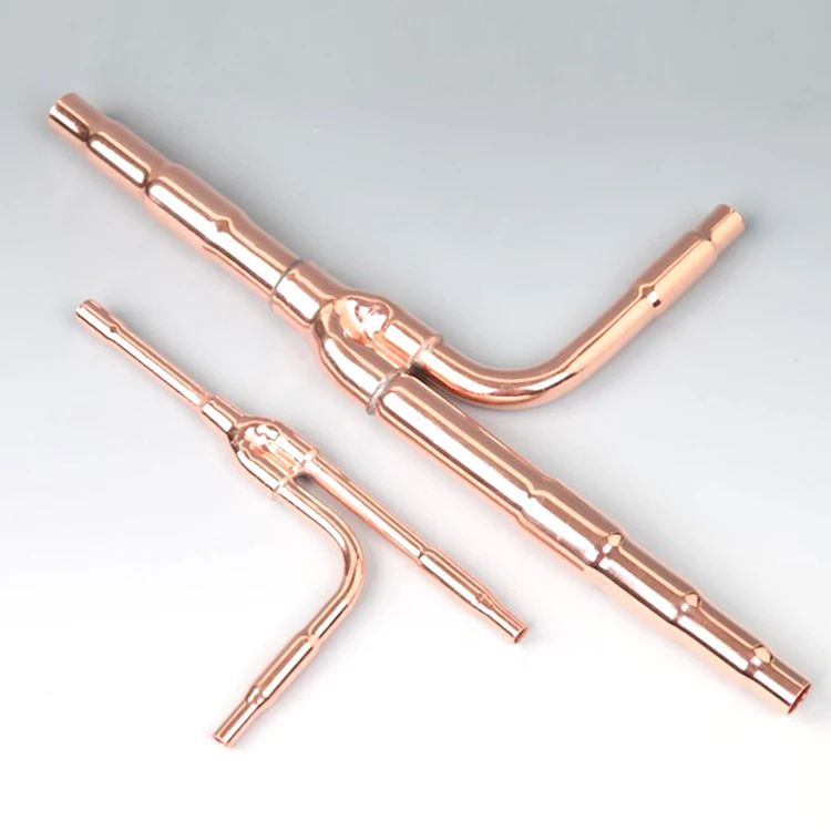Disperse Coupling Copper Branch Pipe Joint System In Vrv/Vrf Air Conditioner