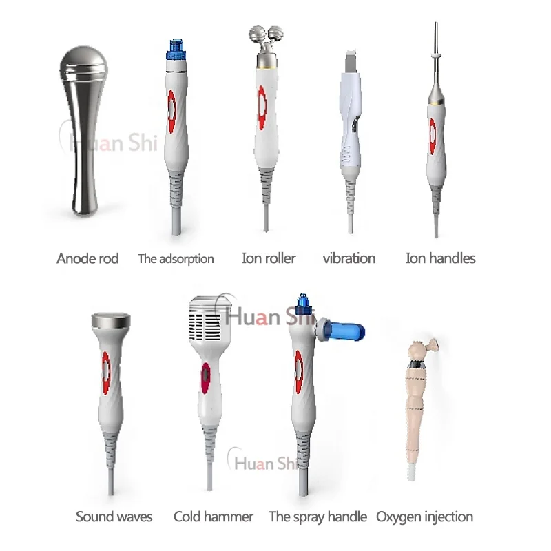 10 In 1 Hydro Dermabrasion Facial Skin Care Hydradermabrasion Hydra Dermabrasion Aqua Facial Microdermabrasion Machine Tips