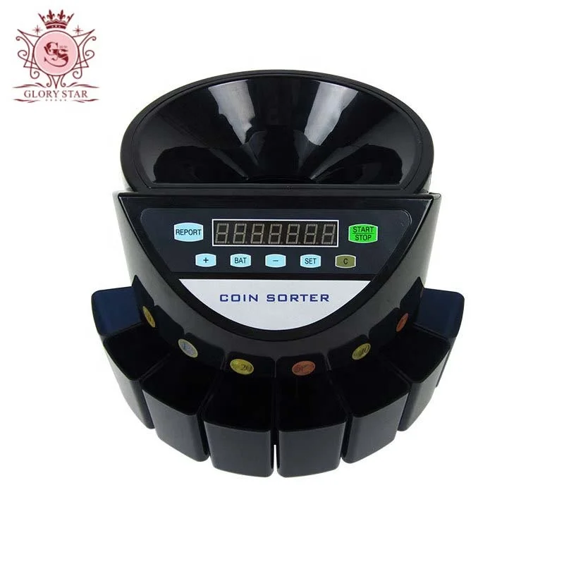 Manual industrial coin counting machine coin sorting machine
