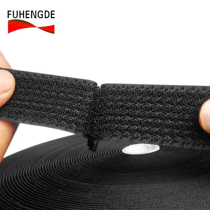High Quality Self Adhesive 100% Nylon Fastener Tape Hook And Loop On The Same Side