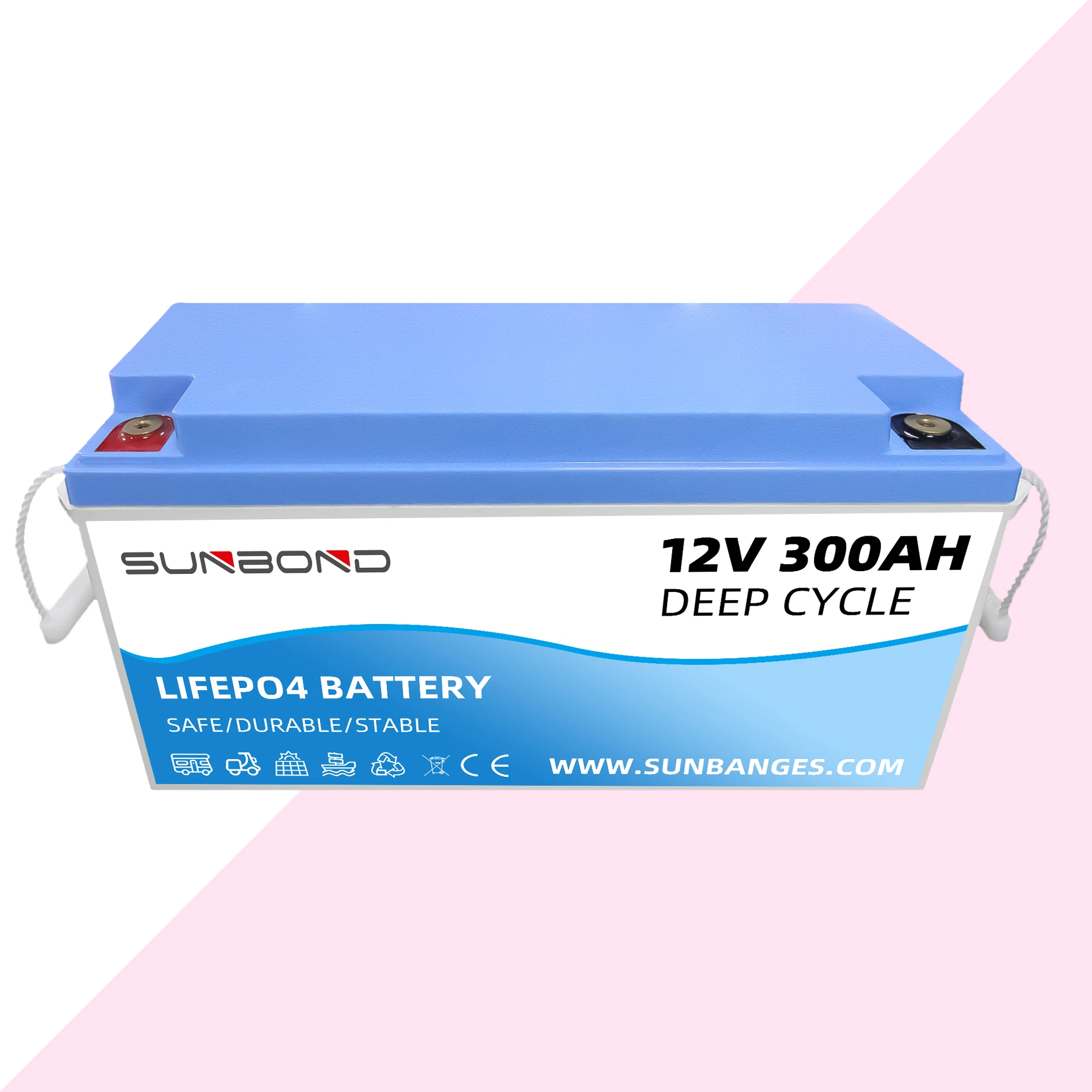 Widely Used 12V Lithium Lifepo4 Battery Smart Bluetooth App 50Ah Forklift Consumer Electronics 100ah 150ah 200ah 300ah