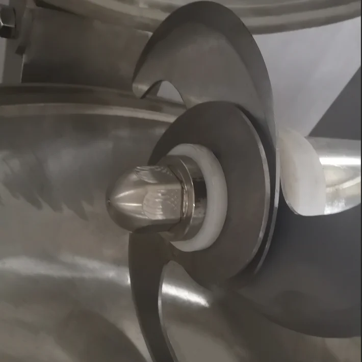  Automatic meat emulsify bowl cutter machine stainless