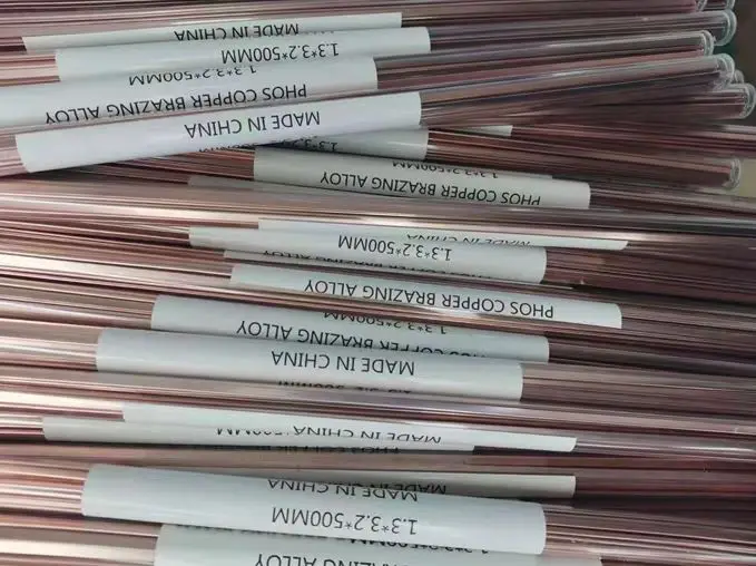 silver brazing rods BCuP-3 5% solder Phos Copper Silver brazing alloys